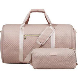 Garment Bag Carry On Convertible Travel Duffel Bag with Shoe Pouch